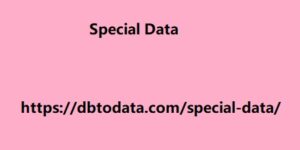 Special Data