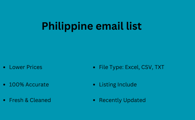 Philippine email list