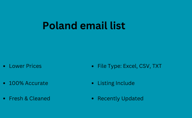 Poland email list