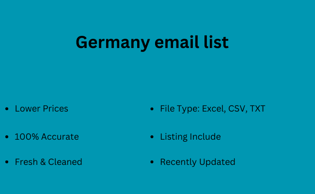 Germany email list