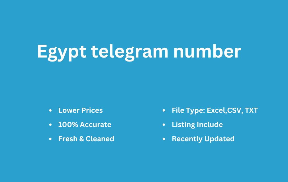 Egypt telegram number