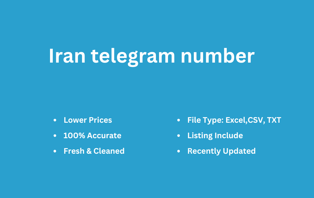 Iran telegram number