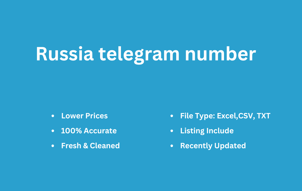 Russia telegram number