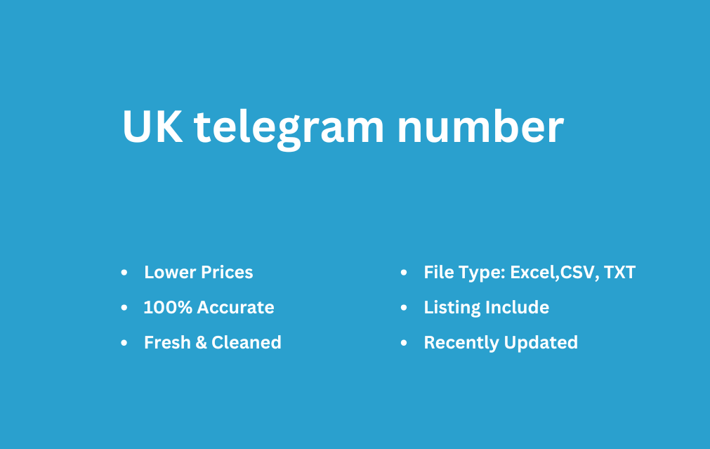 UK telegram number