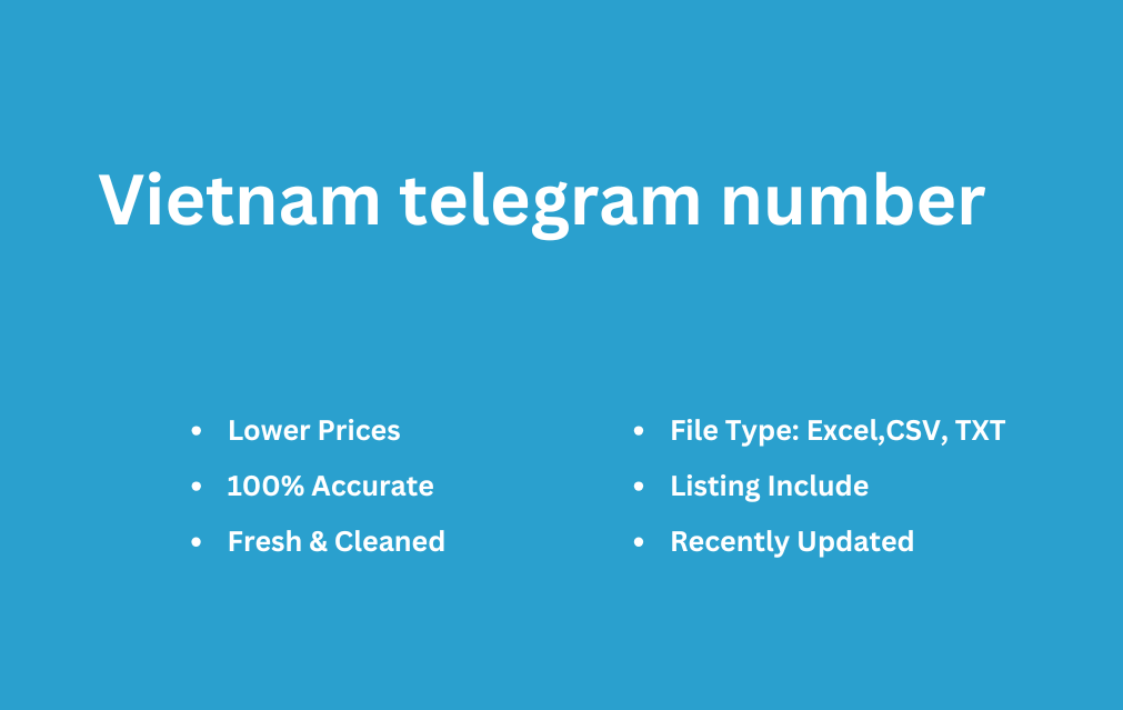 Vietnam telegram number